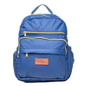 KARIA Women's Fashion Backpack Purse Blue Brand New High Quality Great Gift NEW